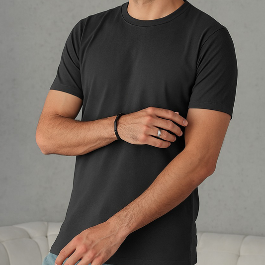 Luxury Black T-Shirt | Ultra-Soft Premium Cotton